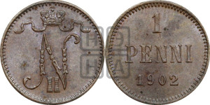 1 пенни 1902 года