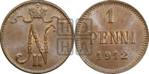 1 пенни 1912 года