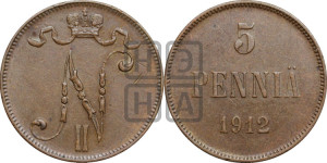 5 пенни 1912 года