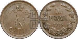 10 пенни 1916 года