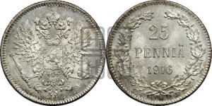 25 пенни 1916 года S
