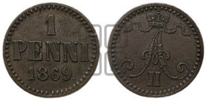 Пенни 1869 года