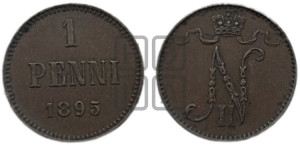 1 пенни 1895 года