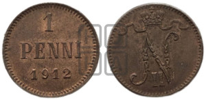 1 пенни 1912 года