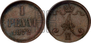 Пенни 1872 года