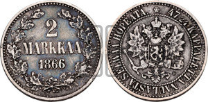 2 марки 1866 года S