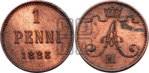1 пенни 1883 года