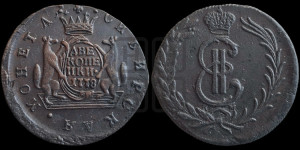 2 копейки 1778 года КМ (для Сибири)
