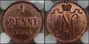1 пенни 1898 года