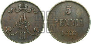 5 пенни 1888 года