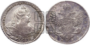 1 рубль 1738 года (московский тип)