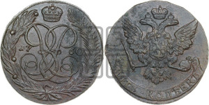 5 копеек 1760 года (без букв)