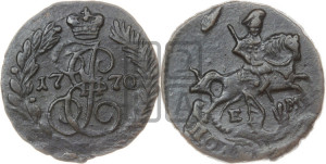 Полушка 1770 года ЕМ (ЕМ, Екатеринбургский монетный двор)