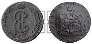 10 копеек 1781 года КМ (для Сибири)