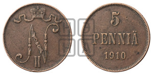 5 пенни 1910 года
