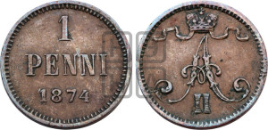 Пенни 1874 года