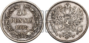 50 пенни 1908 года L