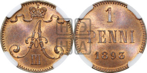 1 пенни 1893 года