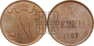 5 пенни 1907 года