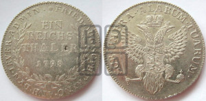 Ein reichsthaler 1798 года