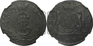1 копейка 1771 года КМ (для Сибири)
