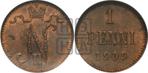 1 пенни 1909 года