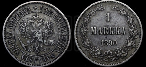 1 марка 1890 года L