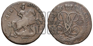 2 копейки 1758 года (гурт “ЕКАТЕРИНБУРГСКОГО ДВОРА”)