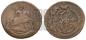 2 копейки 1790 года АМ (АМ, Аннинский монетный двор)