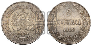 2 марки 1908 года L