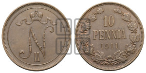 10 пенни 1911 года
