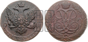 5 копеек 1761 года (без букв)