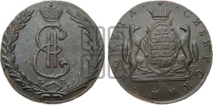 10 копеек 1769 года КМ (для Сибири)
