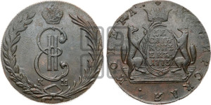 10 копеек 1773 года КМ (для Сибири)
