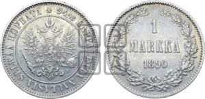 1 марка 1890 года L