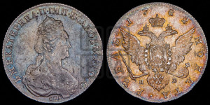 1 рубль 1782 года СПБ/ИЗ (новый тип)