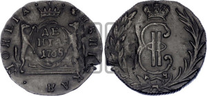 Денга 1768 года КМ (для Сибири)