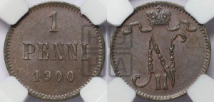 1 пенни 1900 года
