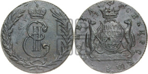 5 копеек 1767 года КМ (для Сибири)