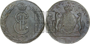 10 копеек 1768 года КМ (для Сибири)