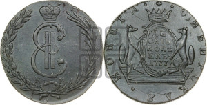 10 копеек 1777 года КМ (для Сибири)