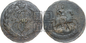 2 копейки 1788 года СПМ (СПМ, Санкт-Петербургский монетный двор)