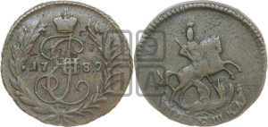 Полушка 1789 года (без букв, Красный  монетный двор)