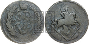 1 копейка 1795 года ММ (ММ или без букв, Красный  монетный двор)