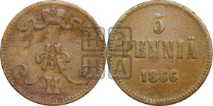 5 пенни 1866 года