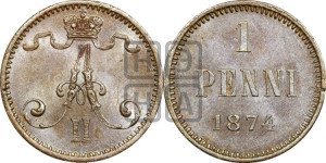 Пенни 1874 года