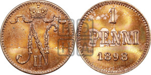 1 пенни 1898 года