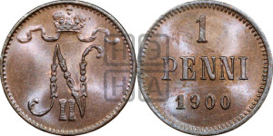 1 пенни 1900 года