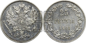 25 пенни 1901 года L