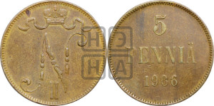 5 пенни 1906 года